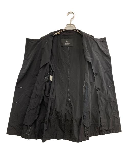 BURBERRY BLACK LABEL（バーバリーブラックレーベル）BURBERRY BLACK LABEL (バーバリーブラックレーベル) ショートトレンチコート ブラック サイズ:Lの古着・服飾アイテム