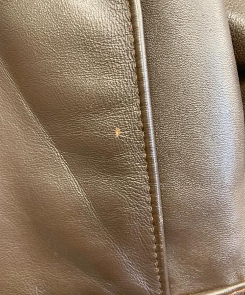 HARLEY-DAVIDSON（ハーレーダビッドソン）HARLEY-DAVIDSON (ハーレーダビッドソン) レザージャケット ブラウン サイズ:42の古着・服飾アイテム