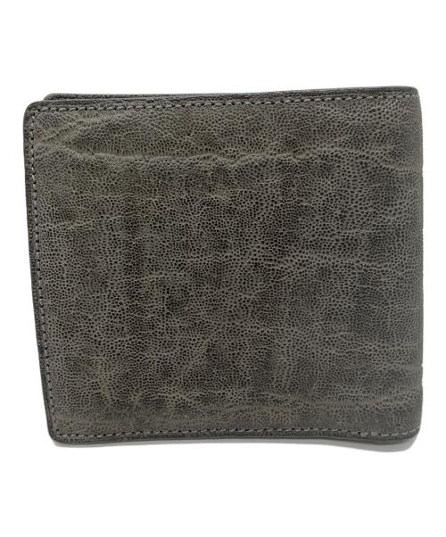 GANZO（ガンゾ）GANZO (ガンゾ) 2つ折り財布 グレーの古着・服飾アイテム
