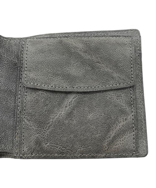 GANZO（ガンゾ）GANZO (ガンゾ) 2つ折り財布 グレーの古着・服飾アイテム