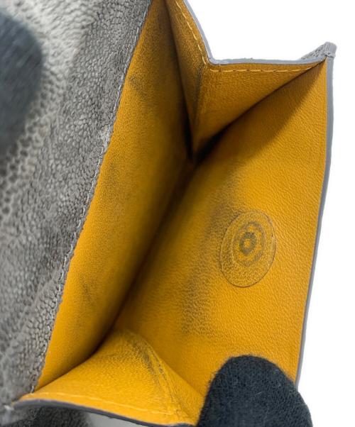 GANZO（ガンゾ）GANZO (ガンゾ) 2つ折り財布 グレーの古着・服飾アイテム