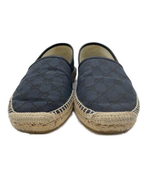 GUCCI（グッチ）GUCCI (グッチ) スリッポン ブラック サイズ:27の古着・服飾アイテム