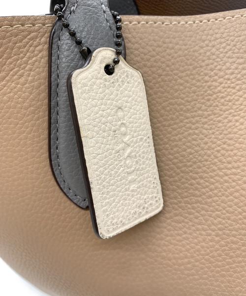 COACH（コーチ）COACH (コーチ) ウィロウトートバッグ ベージュの古着・服飾アイテム