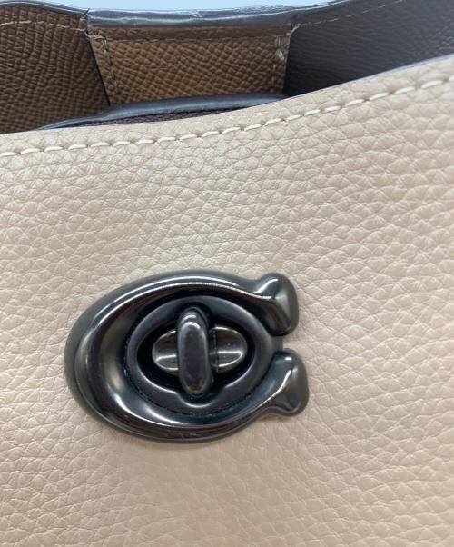 COACH（コーチ）COACH (コーチ) ウィロウトートバッグ ベージュの古着・服飾アイテム