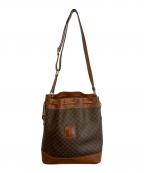 CELINEセリーヌ）の古着「ショルダーバッグ」｜ブラウン