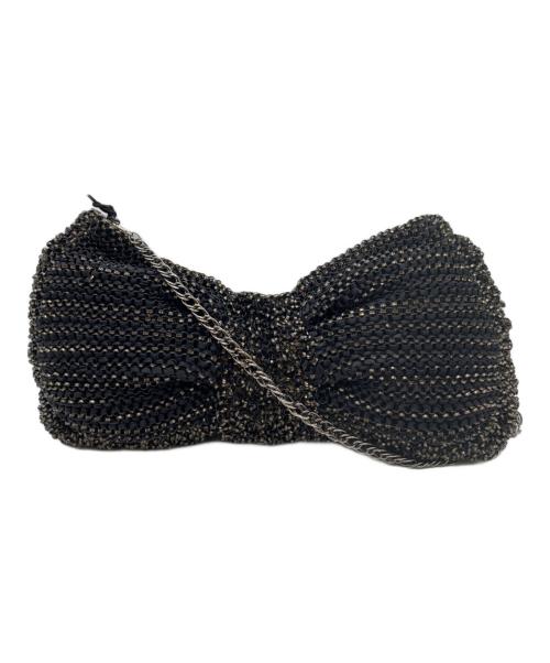 ANTEPRIMA（アンテプリマ）ANTEPRIMA (アンテプリマ) リボンモチーフワイヤーバッグ ブラックの古着・服飾アイテム