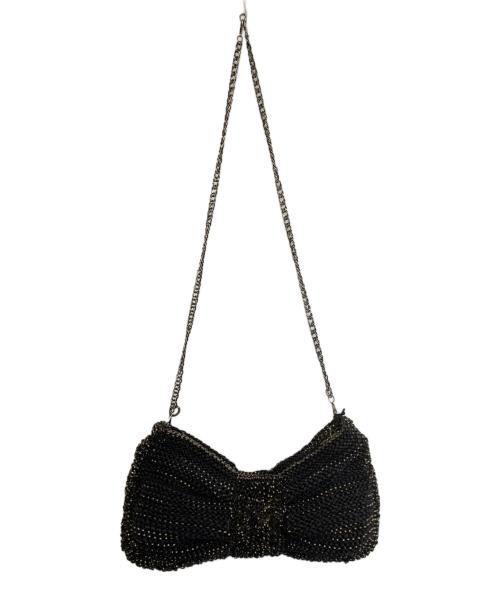 ANTEPRIMA（アンテプリマ）ANTEPRIMA (アンテプリマ) リボンモチーフワイヤーバッグ ブラックの古着・服飾アイテム