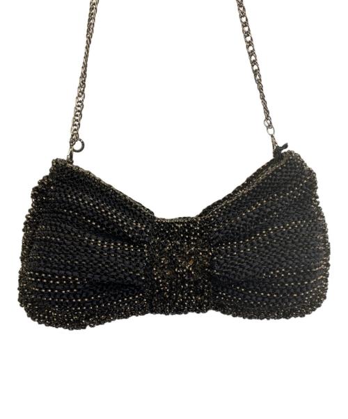 ANTEPRIMA（アンテプリマ）ANTEPRIMA (アンテプリマ) リボンモチーフワイヤーバッグ ブラックの古着・服飾アイテム