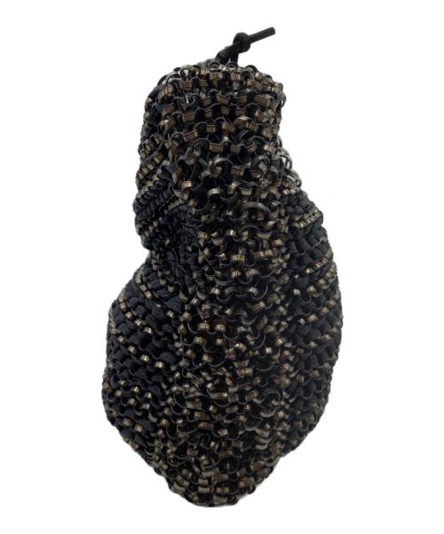 ANTEPRIMA（アンテプリマ）ANTEPRIMA (アンテプリマ) リボンモチーフワイヤーバッグ ブラックの古着・服飾アイテム