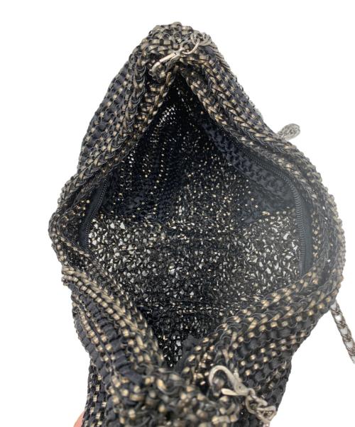 ANTEPRIMA（アンテプリマ）ANTEPRIMA (アンテプリマ) リボンモチーフワイヤーバッグ ブラックの古着・服飾アイテム