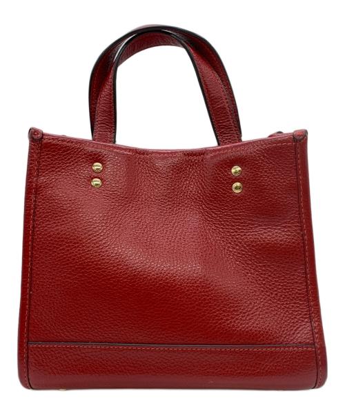 COACH（コーチ）COACH (コーチ) 2WAYバッグ レッドの古着・服飾アイテム