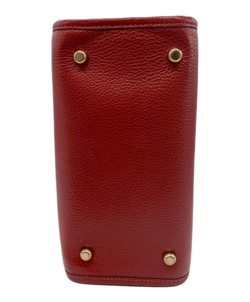 COACH（コーチ）COACH (コーチ) 2WAYバッグ レッドの古着・服飾アイテム