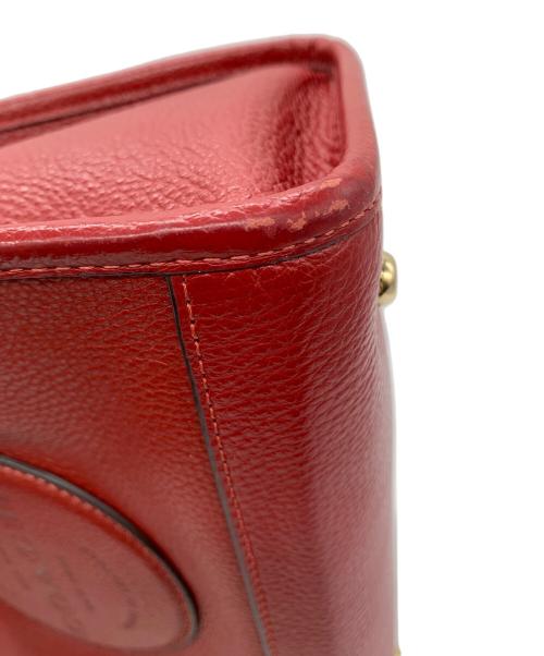 COACH（コーチ）COACH (コーチ) 2WAYバッグ レッドの古着・服飾アイテム