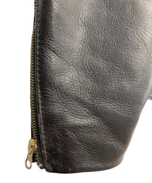 VANSON（バンソン）VANSON (バンソン) レザージャケット ブラック サイズ:36の古着・服飾アイテム