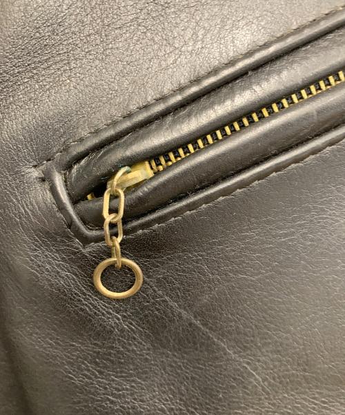 VANSON（バンソン）VANSON (バンソン) レザージャケット ブラック サイズ:36の古着・服飾アイテム