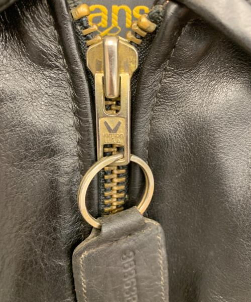 VANSON（バンソン）VANSON (バンソン) レザージャケット ブラック サイズ:36の古着・服飾アイテム