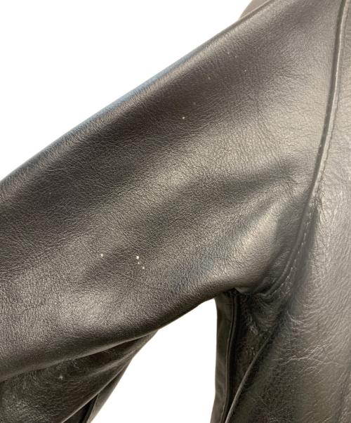 VANSON（バンソン）VANSON (バンソン) レザージャケット ブラック サイズ:36の古着・服飾アイテム
