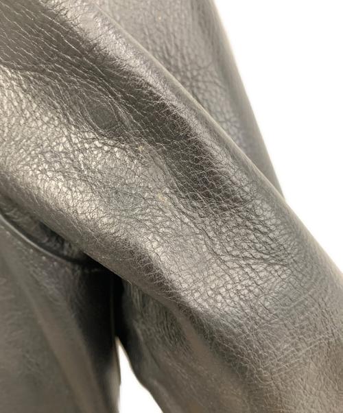 VANSON（バンソン）VANSON (バンソン) レザージャケット ブラック サイズ:36の古着・服飾アイテム