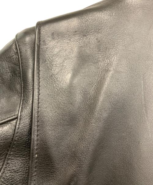 VANSON（バンソン）VANSON (バンソン) レザージャケット ブラック サイズ:36の古着・服飾アイテム