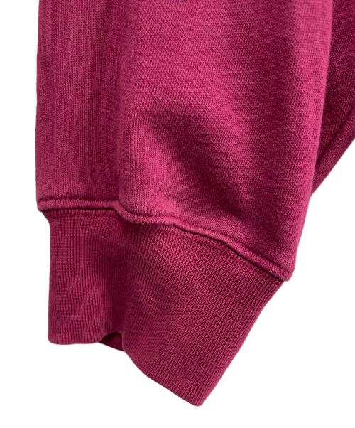 Acne studios（アクネ ストゥディオズ）Acne studios (アクネ ストゥディオズ) フェイスパッチオーバーサイズスウェット パープル サイズ:Lの古着・服飾アイテム