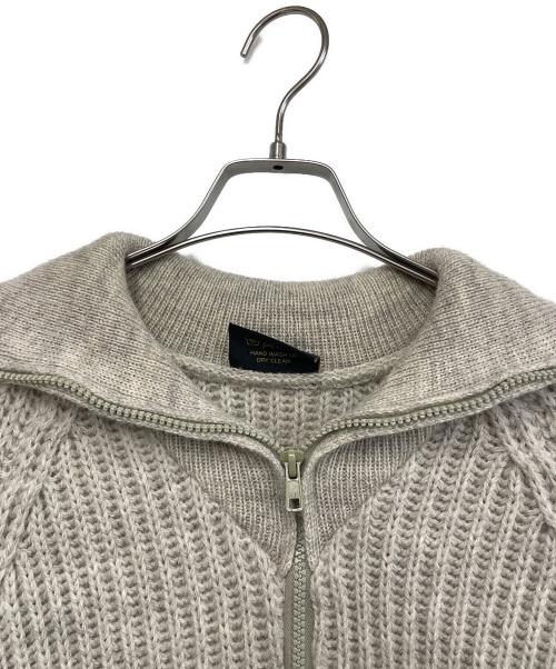 HIGHLAND2000（ハイランド2000）HIGHLAND2000 (ハイランド2000) ニットジャケット グレー サイズ:ｌの古着・服飾アイテム