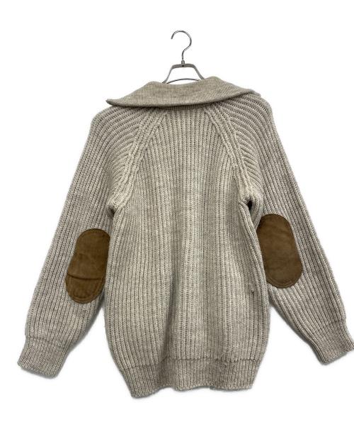HIGHLAND2000（ハイランド2000）HIGHLAND2000 (ハイランド2000) ニットジャケット グレー サイズ:ｌの古着・服飾アイテム