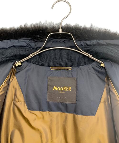 MOORER（ムーレー）MOORER (ムーレー) ダウンコート ネイビー サイズ:48の古着・服飾アイテム