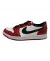 NIKE (ナイキ) Air Jordan 1 Retro Low OG レッド×ホワイト サイズ:26.5：18000円