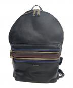 ）の古着「レザーリュック」｜ブラック