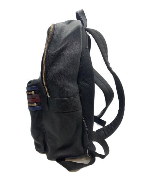 PAUL SMITH（ポールスミス）PAUL SMITH (ポールスミス) レザーリュック ブラックの古着・服飾アイテム