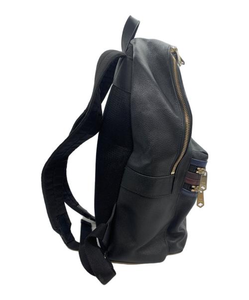 PAUL SMITH（ポールスミス）PAUL SMITH (ポールスミス) レザーリュック ブラックの古着・服飾アイテム