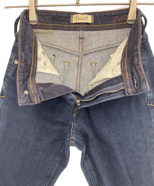 YANUK（ヤヌーク）YANUK (ヤヌーク) デニムパンツ インディゴ サイズ:W23の古着・服飾アイテム