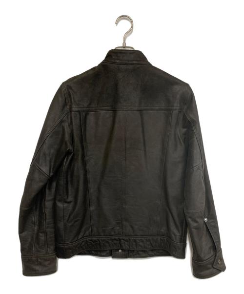 GAP（ギャップ）GAP (ギャップ) レザージャケット ブラウン サイズ:Sの古着・服飾アイテム