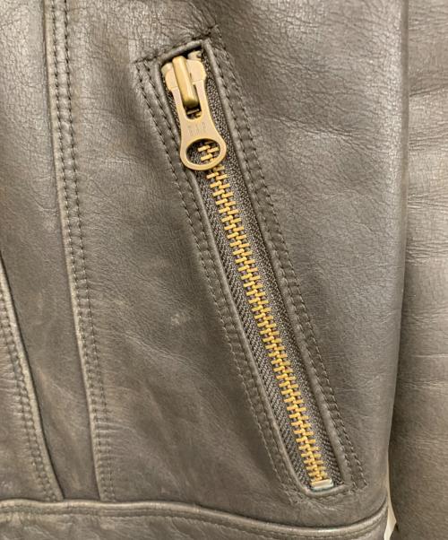 GAP（ギャップ）GAP (ギャップ) レザージャケット ブラウン サイズ:Sの古着・服飾アイテム