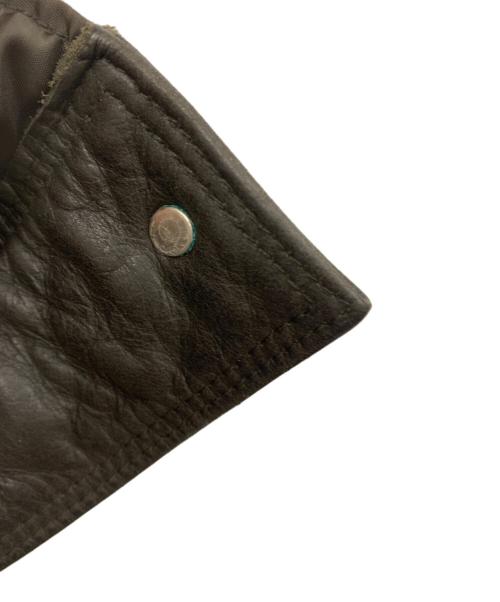 GAP（ギャップ）GAP (ギャップ) レザージャケット ブラウン サイズ:Sの古着・服飾アイテム