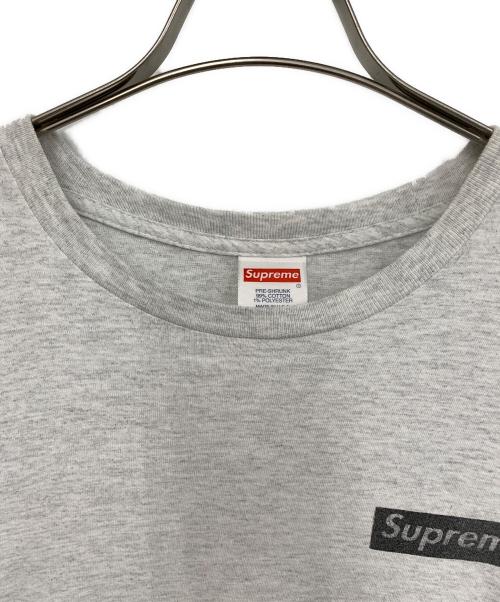 SUPREME（シュプリーム）SUPREME (シュプリーム) 半袖カットソー ライトグレー サイズ:Mの古着・服飾アイテム