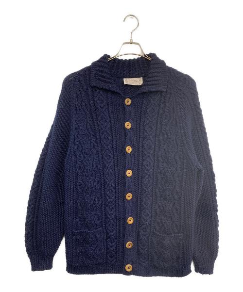 INVERALLAN（インバーアラン）INVERALLAN (インバーアラン) 厚手カーディガン ネイビー サイズ:FREEの古着・服飾アイテム