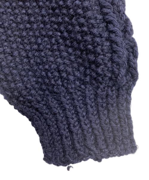 INVERALLAN（インバーアラン）INVERALLAN (インバーアラン) 厚手カーディガン ネイビー サイズ:FREEの古着・服飾アイテム