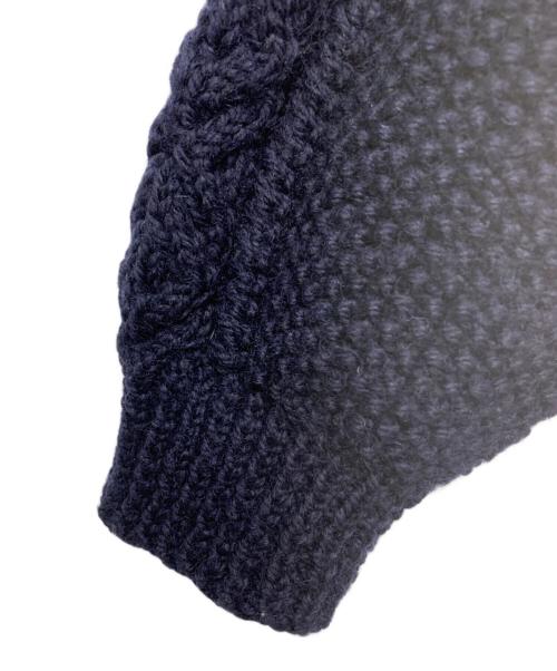 INVERALLAN（インバーアラン）INVERALLAN (インバーアラン) 厚手カーディガン ネイビー サイズ:FREEの古着・服飾アイテム