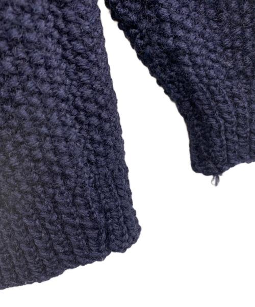 INVERALLAN（インバーアラン）INVERALLAN (インバーアラン) 厚手カーディガン ネイビー サイズ:FREEの古着・服飾アイテム