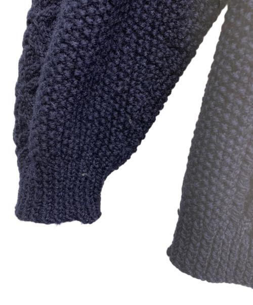 INVERALLAN（インバーアラン）INVERALLAN (インバーアラン) 厚手カーディガン ネイビー サイズ:FREEの古着・服飾アイテム