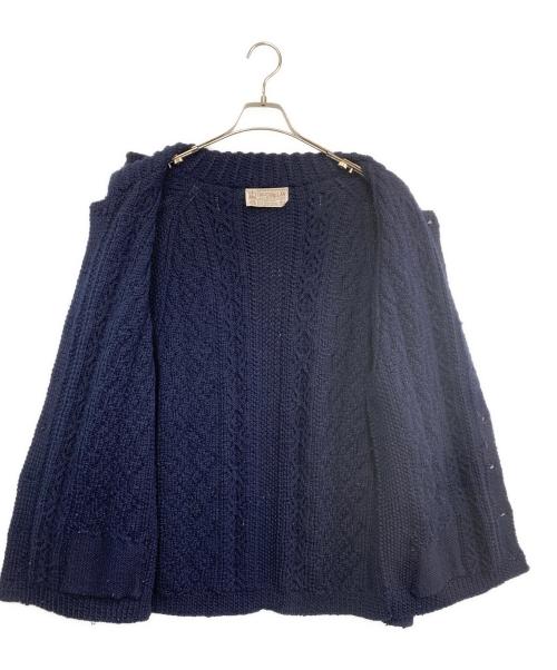 INVERALLAN（インバーアラン）INVERALLAN (インバーアラン) 厚手カーディガン ネイビー サイズ:FREEの古着・服飾アイテム