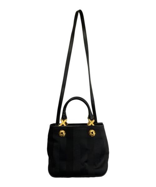 Salvatore Ferragamo（サルヴァトーレ フェラガモ）Salvatore Ferragamo (サルヴァトーレ フェラガモ) ショルダーバッグ ブラックの古着・服飾アイテム