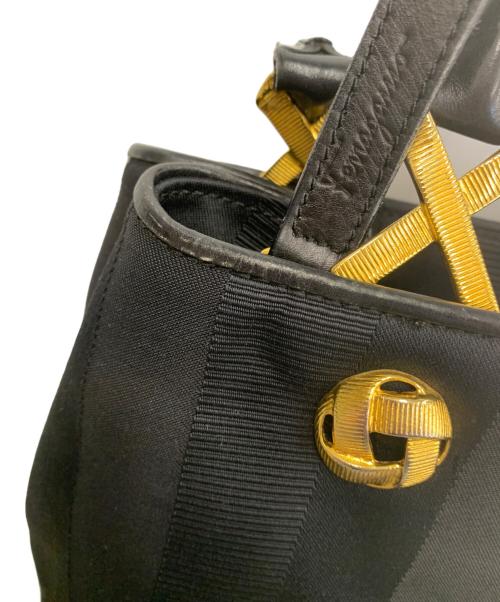 Salvatore Ferragamo（サルヴァトーレ フェラガモ）Salvatore Ferragamo (サルヴァトーレ フェラガモ) ショルダーバッグ ブラックの古着・服飾アイテム
