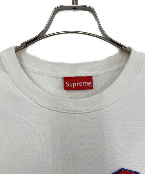 SUPREME（シュプリーム）SUPREME (シュプリーム) Big Arc Crewneck ホワイト サイズ:Mの古着・服飾アイテム