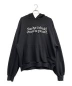 NARCISSISMナルシシズム）の古着「パーカー」｜ブラック