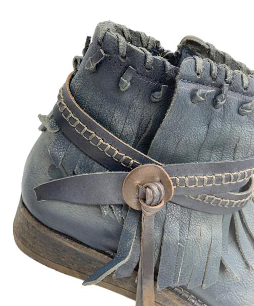 Felmini（フェルミニ）Felmini (フェルミニ) ブーツ ブルー サイズ:39の古着・服飾アイテム