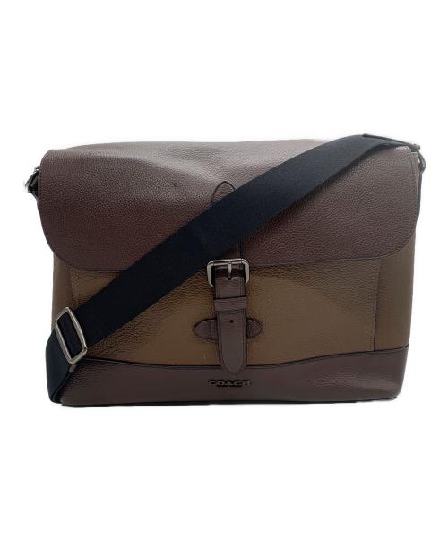 COACH（コーチ）COACH (コーチ) メッセンジャーバッグ ブラウンの古着・服飾アイテム