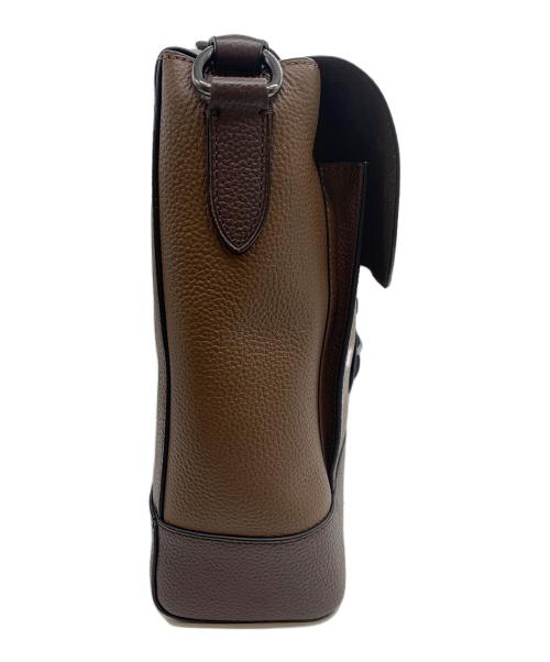 COACH（コーチ）COACH (コーチ) メッセンジャーバッグ ブラウンの古着・服飾アイテム