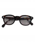 MOSCOTモスコット）の古着「伊達眼鏡 LEMTOSH」｜ブラウン×ブラック